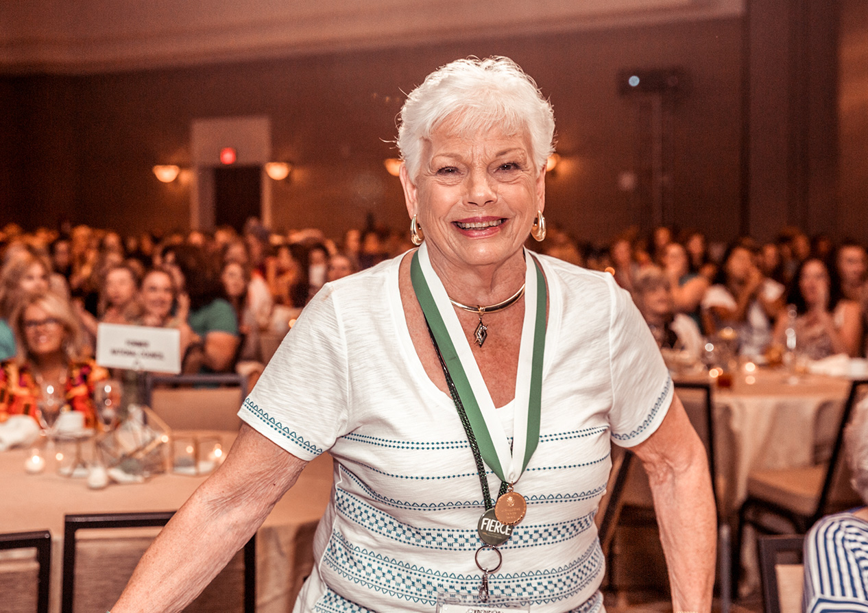 KD Alumna Pat Nieman awarded the distinguished alumna award