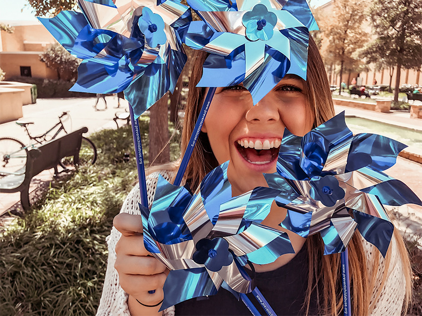 Kappa Delta Prevent Child Abuse America Pinwheels for Prevention&reg;