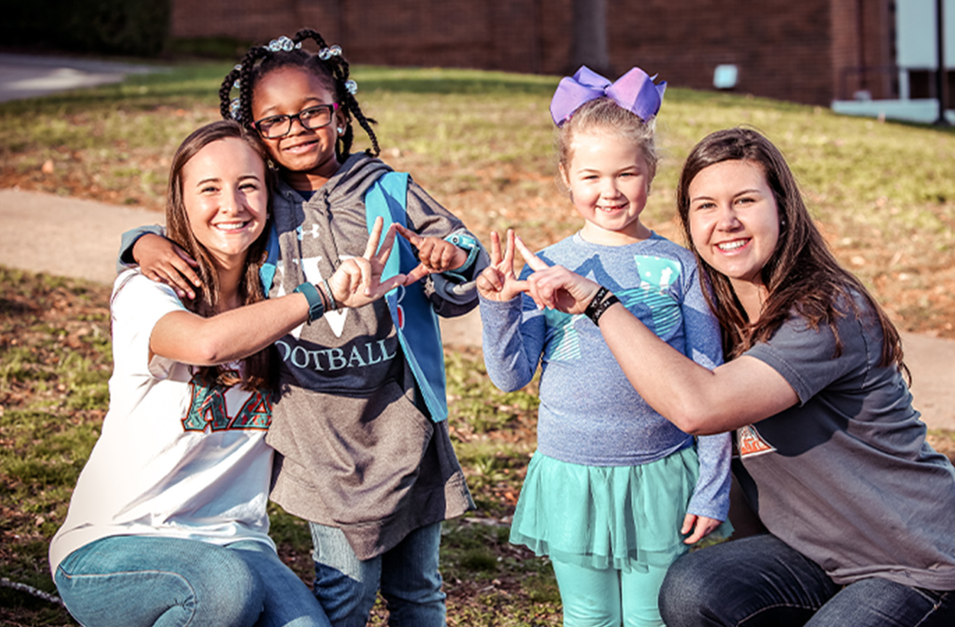Kappa Delta Collegiate Sisters at Girl Scout Philanthropy Event