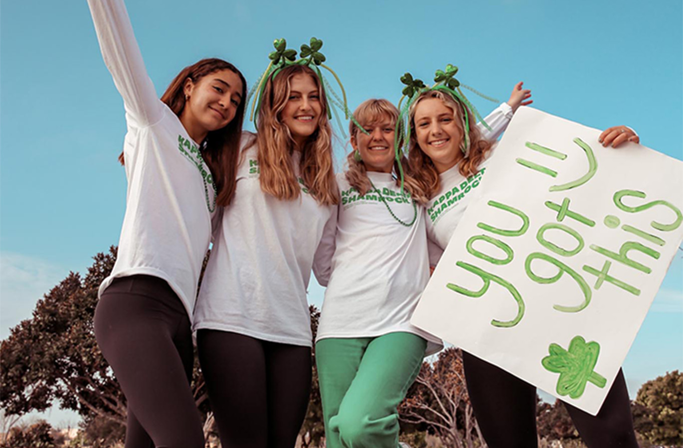Kappa Delta Collegiate Sisters at Shamrock Philanthropy Event