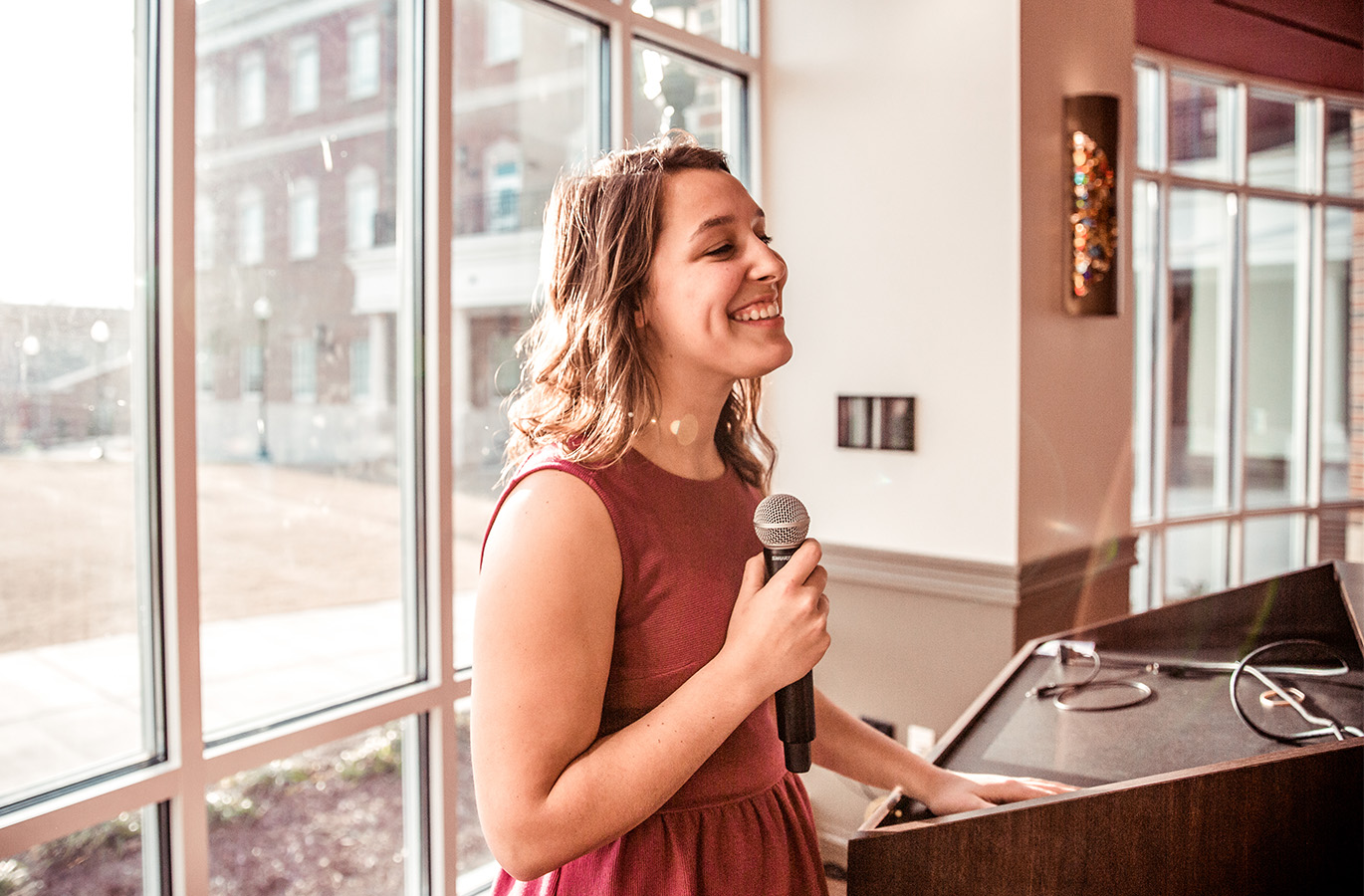 Kappa Delta Leadership Grant student