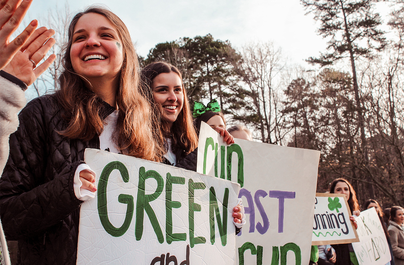 Kappa Delta Philanthropy Shamrock event