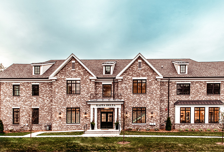 Sigma Psi house at North Dakota State