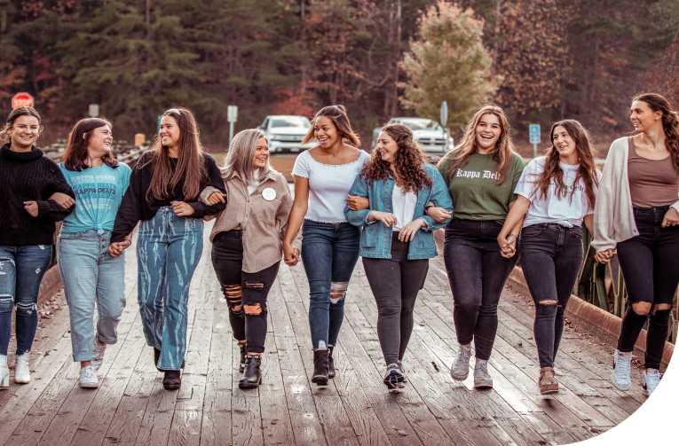 Kappa Delta collegiate sisters