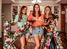 Kappa Delta Collegian on bid day