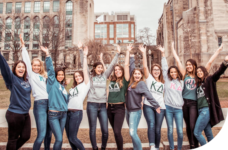 Kappa Delta collegiate sisters